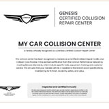 Genesis Certified Collision Repair Center- My Car Collision Center Genesis Certified Collision Repair Center- My Car Collision Center